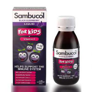 Siro tăng đề kháng sambucol (1 - 12 tuổi)