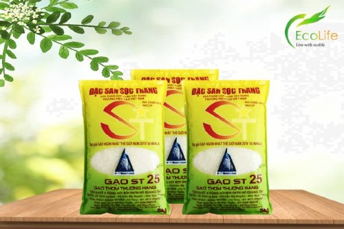 Giá bán gạo ST25 của KS Hồ Quang Cua