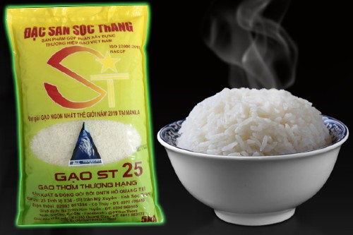 Gạo ST25 - gạo thơm đặc sản Sóc Trăng