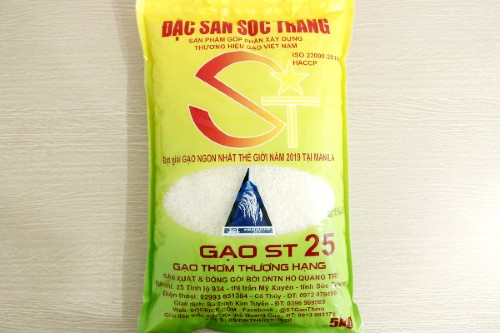 Gạo ST25 chú Cua, loại gạo bán chạy nhất 2021