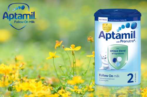 Sữa Aptamil Anh số 2 - Nguồn dinh dưỡng cho bé
