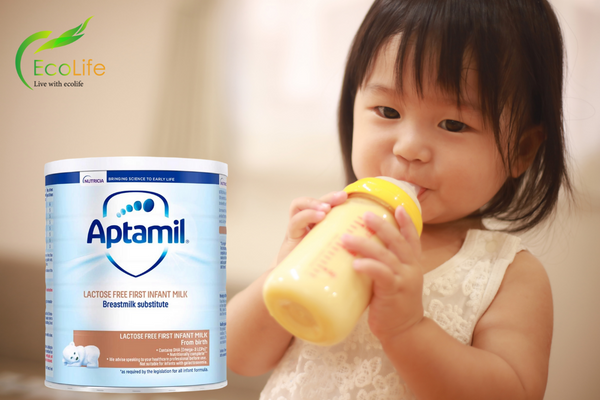 Sữa Aptamil Lactose Free - Giải pháp tốt nhất cho trẻ bất dung nạp lactose