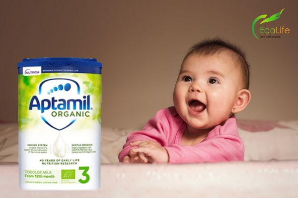 Giải đáp cho mẹ bỉm tất tần tật các thắc mắc về sữa Aptamil Organic Anh