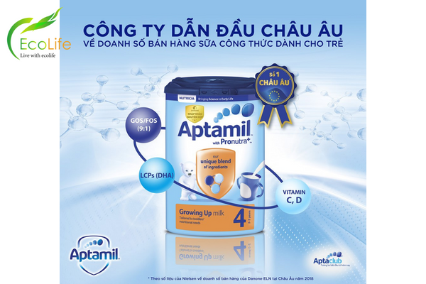 Ecolife - Đại lý phân phối sữa Aptamil top 3 toàn quốc chất lượng uy tín
