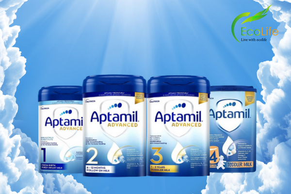 Aptamil anh số 2 - Bí quyết trị khô môi do thiếu chất cho trẻ từ 6-12 tháng tuổi