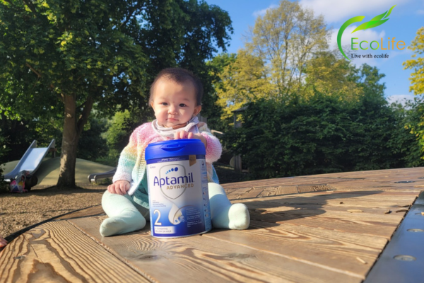 Sữa Aptamil Anh số 2 tốt cho hệ tiêu hóa của bé