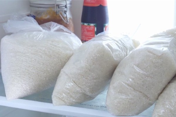 Bảo quản gạo trong tủ lạnh