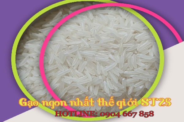Gạo Việt Nam ngon nhất thế giới ST25