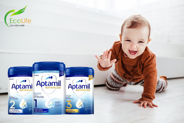 Sữa Aptamil - Giải pháp cho vấn đề biếng ăn, táo bón thường gặp ở trẻ