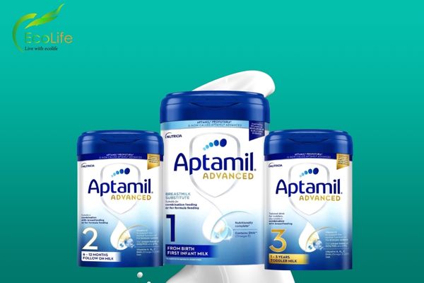 Sữa Aptamil Profutura (Aptamil Advance) gồm 3 loại công thức cho với từng thời kỳ phát triển của bé